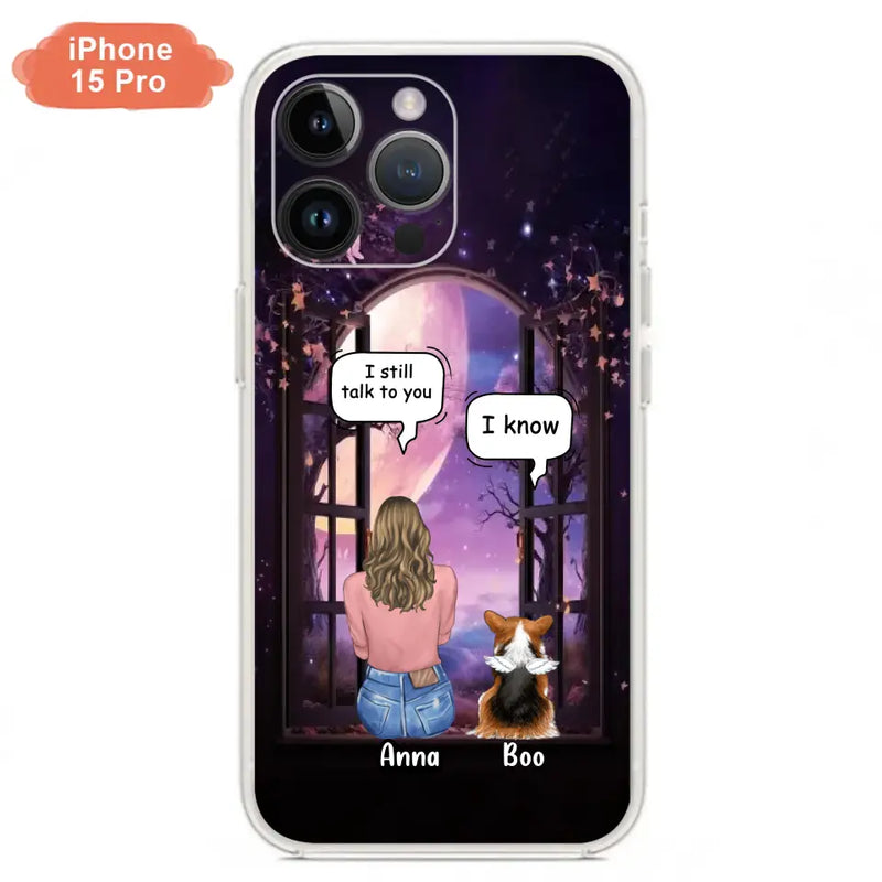 Personalized Memorial Pet Phone Case - Up to 4 Dogs/Cats/Rabbits - Memorial Gift Idea for Dog/Cat/Rabbit Owners - Case For iPhone/Samsung