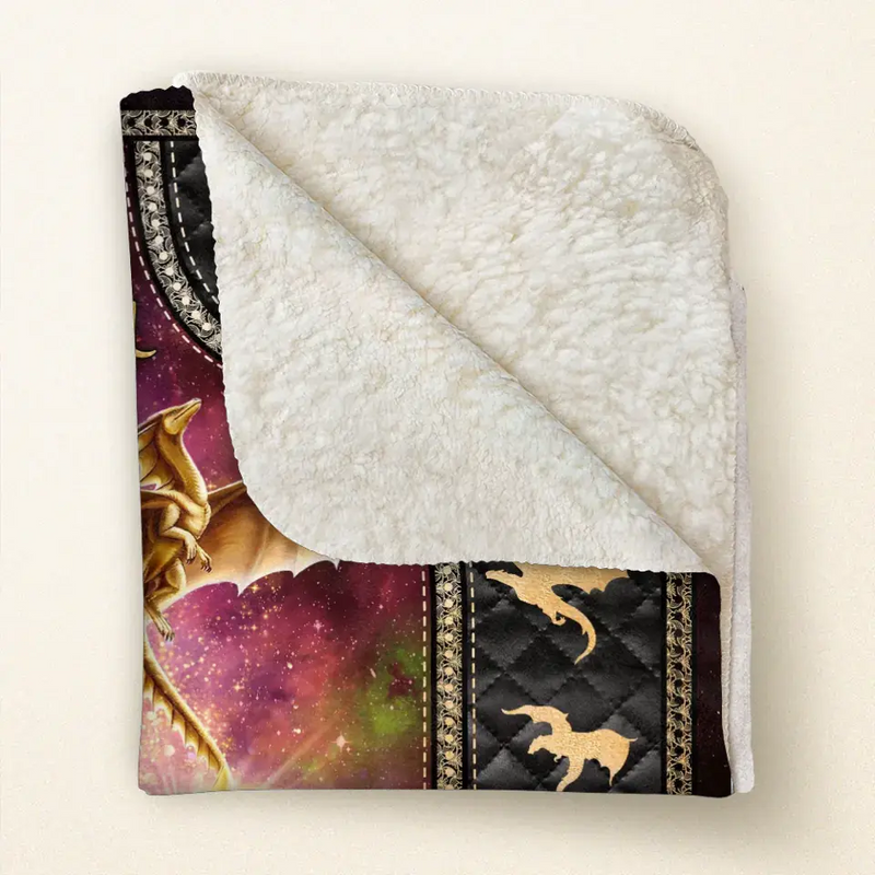 Personalized Fantasy Reading Book Quilt/Fleece Throw Blanket - Gift Idea For Books Lover - Just A Girl In Her Fantasy Era