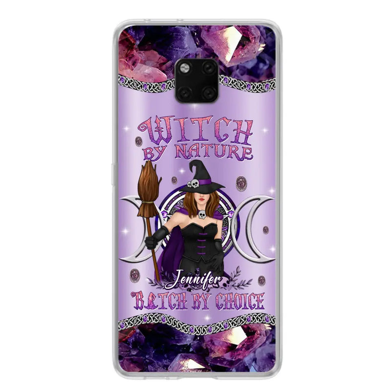 Personalized Sparkling Witch Phone Case - Halloween Gift Idea - Witch By Birth - Case For Xiaomi/ Oppo/ Huawei