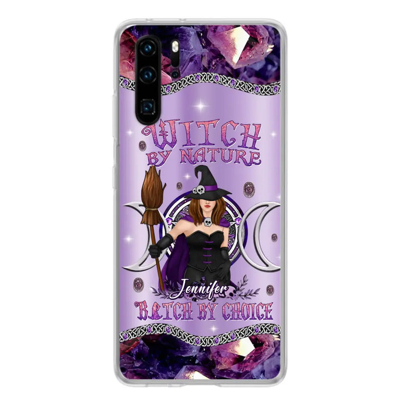 Personalized Sparkling Witch Phone Case - Halloween Gift Idea - Witch By Birth - Case For Xiaomi/ Oppo/ Huawei