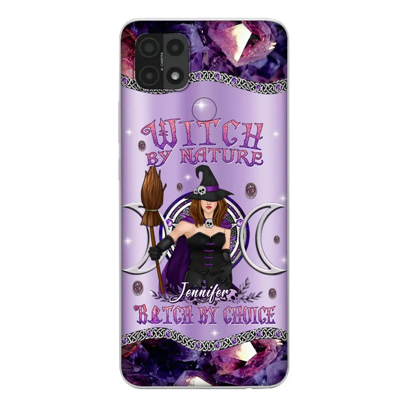 Personalized Sparkling Witch Phone Case - Halloween Gift Idea - Witch By Birth - Case For Xiaomi/ Oppo/ Huawei