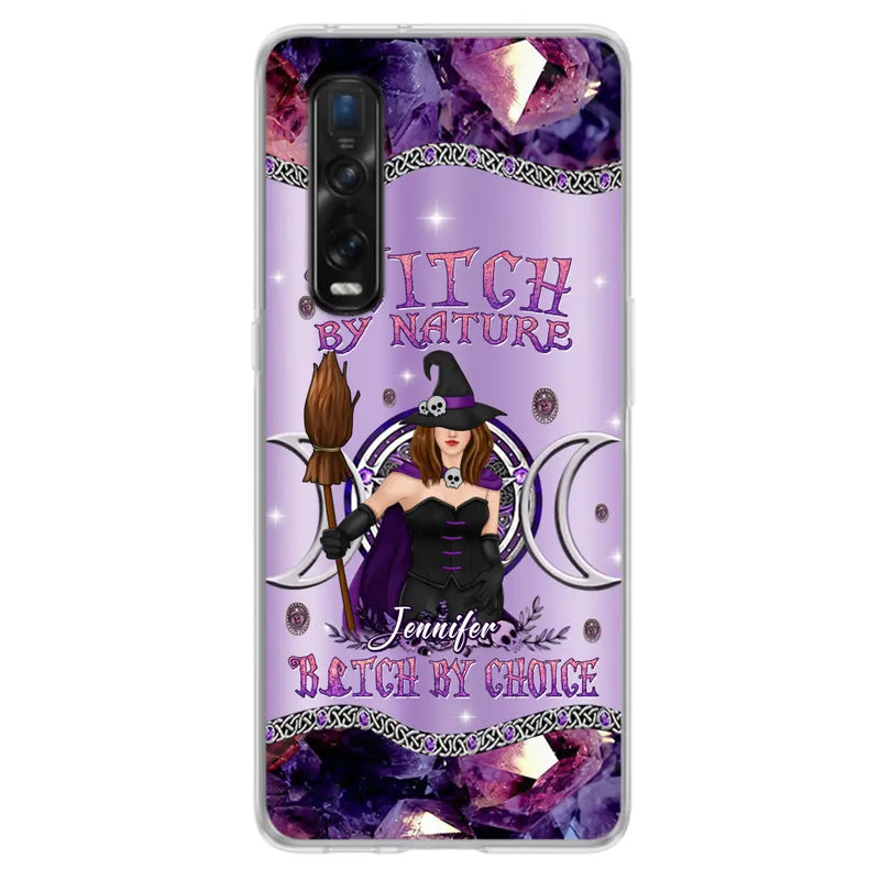 Personalized Sparkling Witch Phone Case - Halloween Gift Idea - Witch By Birth - Case For Xiaomi/ Oppo/ Huawei