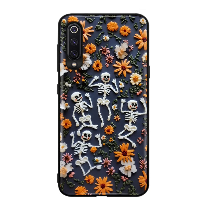 Personalized 3D Skeleton Phone Case - Halloween Gift Idea - Case For Xiaomi/Oppo/Huawei