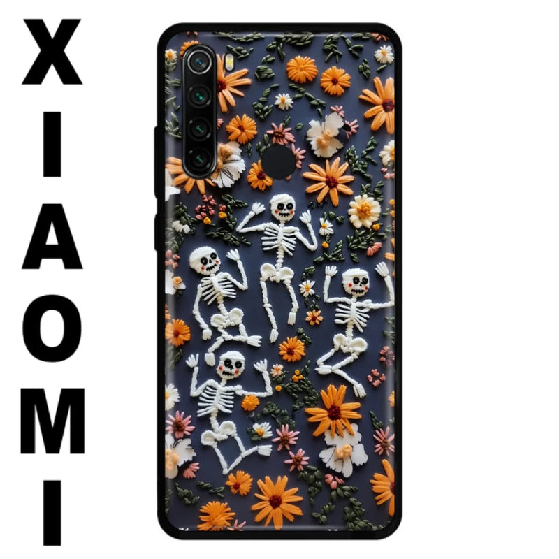 Personalized 3D Skeleton Phone Case - Halloween Gift Idea - Case For Xiaomi/Oppo/Huawei