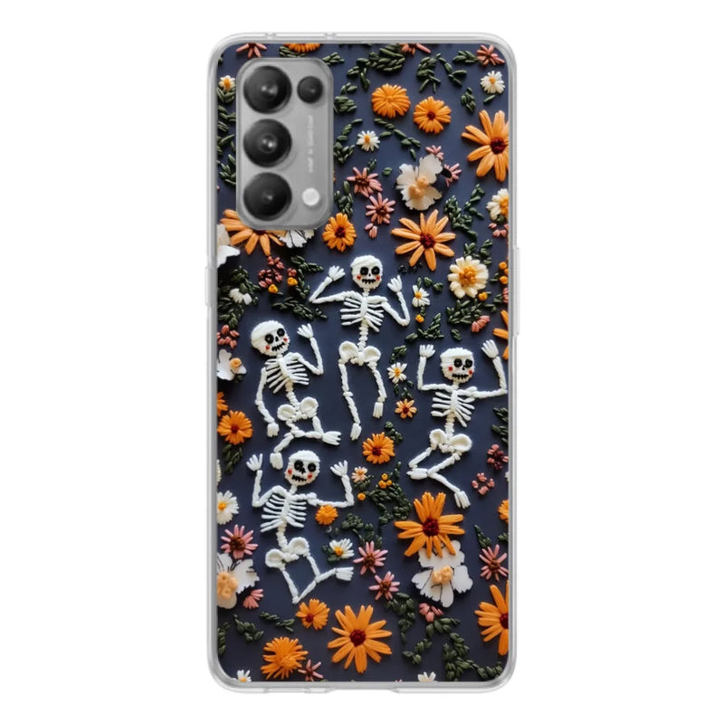 Personalized 3D Skeleton Phone Case - Halloween Gift Idea - Case For Xiaomi/Oppo/Huawei