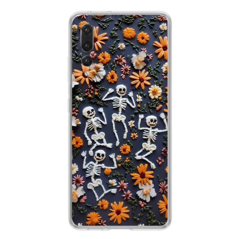 Personalized 3D Skeleton Phone Case - Halloween Gift Idea - Case For Xiaomi/Oppo/Huawei