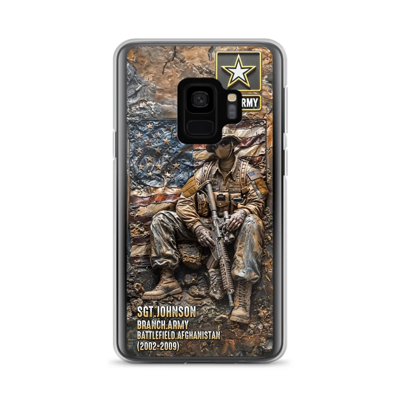 Custom Personalized Veteran Phone Case For iPhone/ Samsung - Veteran Gift Idea