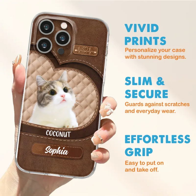 Personalized Pet Photo Phone Case - Gift Idea For Pet Owners - Case for iPhone/Samsung