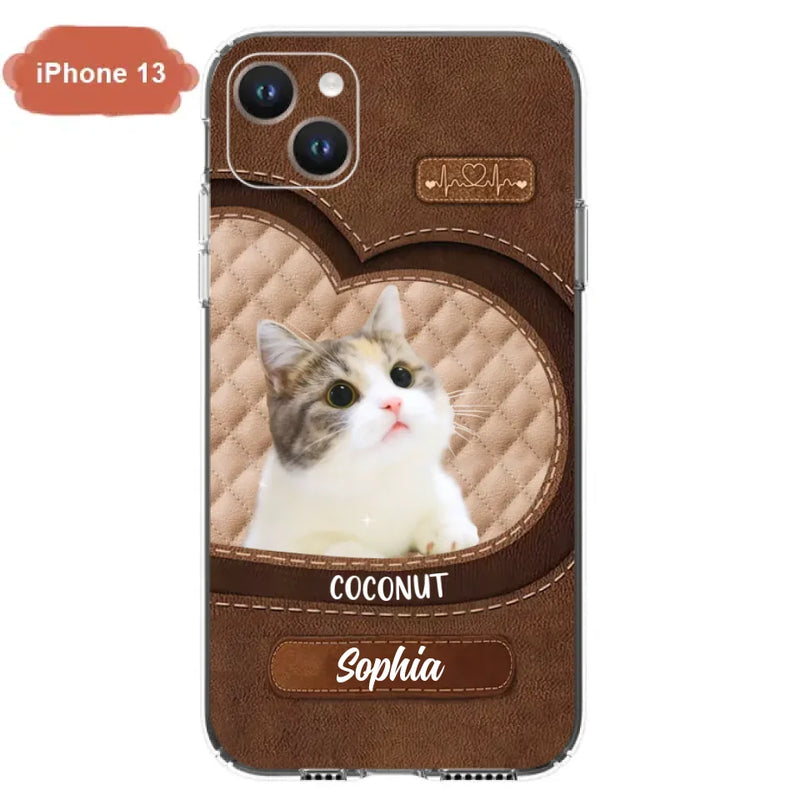 Personalized Pet Photo Phone Case - Gift Idea For Pet Owners - Case for iPhone/Samsung