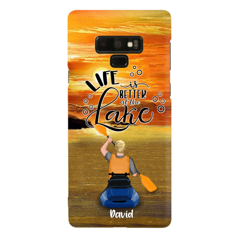 Personalized Kayak Phone Case - Man/ Woman/ Couple - Life Is Better At The Lake - Phone Case For iPhone And Samsung - FKUJGV