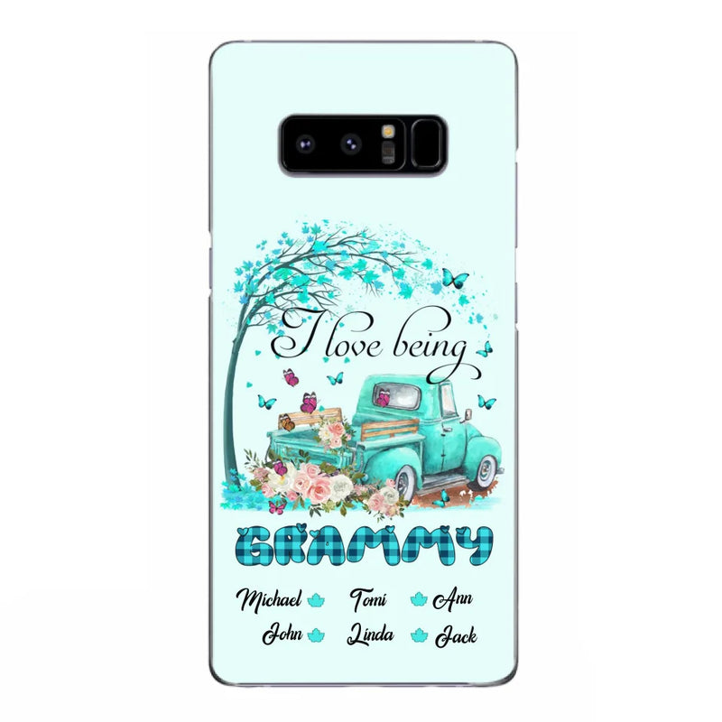 Custom Personalized Phone Case - I Love Being Grandma - R5OIKQ