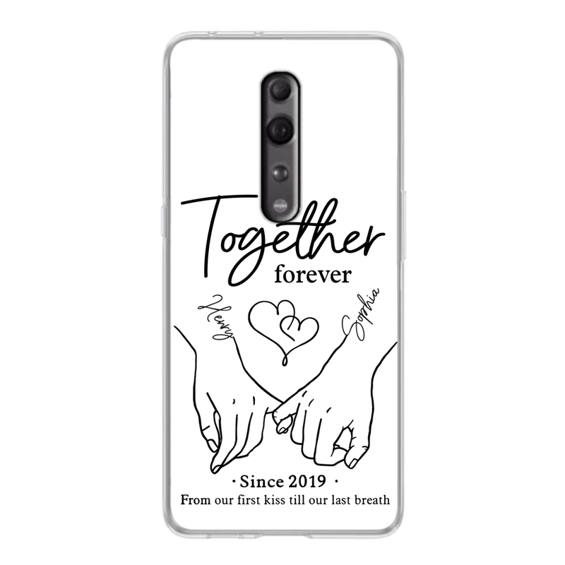 Custom Personalized Couple Phone Case For Xiaomi/ Oppo/ Huawei - Gift Idea For Couple - Together Forever