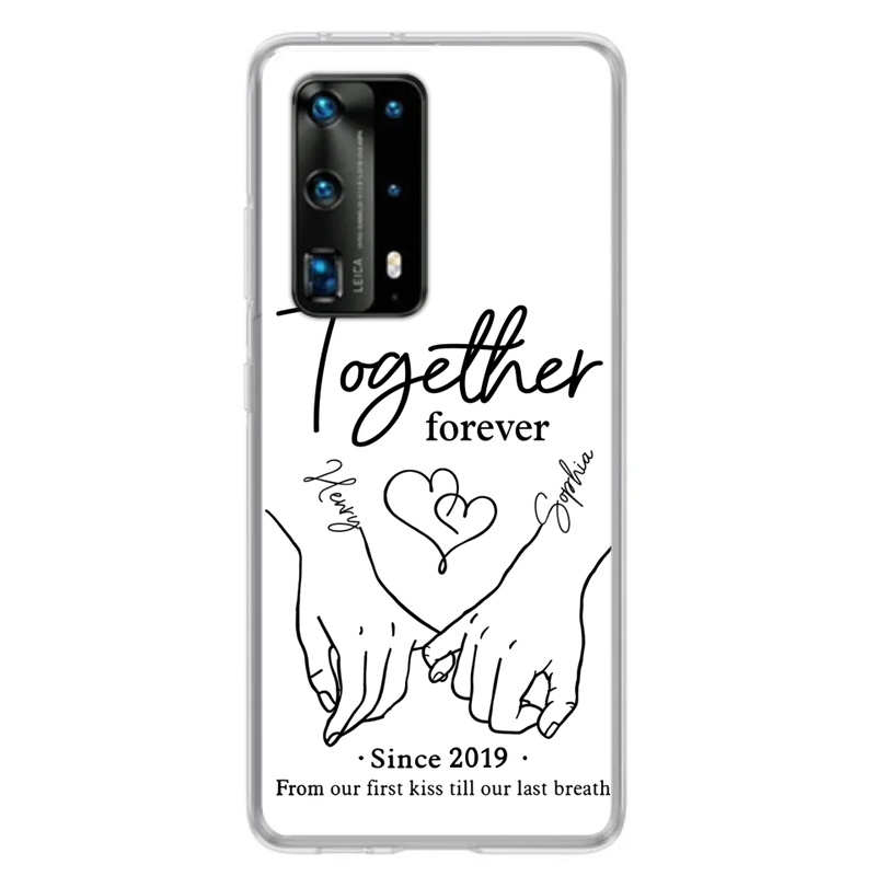Custom Personalized Couple Phone Case For Xiaomi/ Oppo/ Huawei - Gift Idea For Couple - Together Forever