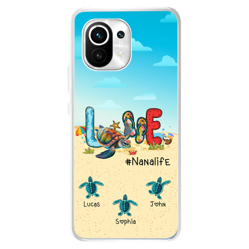 Personalized Grandma Phone Case - Gift Idea For Grandma/Mom - Up to 9 Kids - Case For Xiaomi/ Oppo/ Huawei - Nanalife
