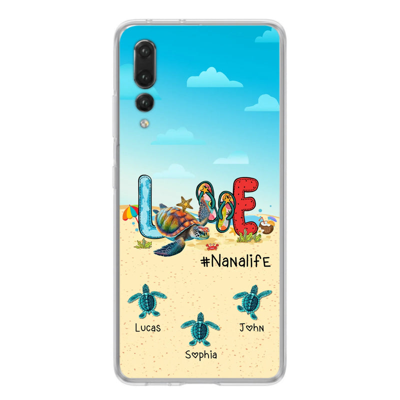 Personalized Grandma Phone Case - Gift Idea For Grandma/Mom - Up to 9 Kids - Case For Xiaomi/ Oppo/ Huawei - Nanalife