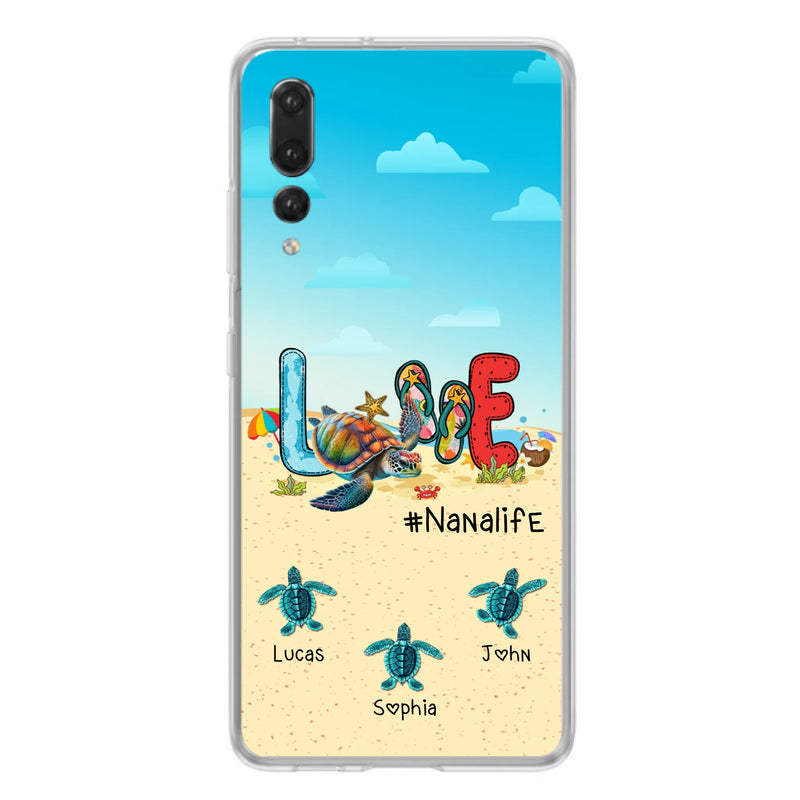 Personalized Grandma Phone Case - Gift Idea For Grandma/Mom - Up to 9 Kids - Case For Xiaomi/ Oppo/ Huawei - Nanalife