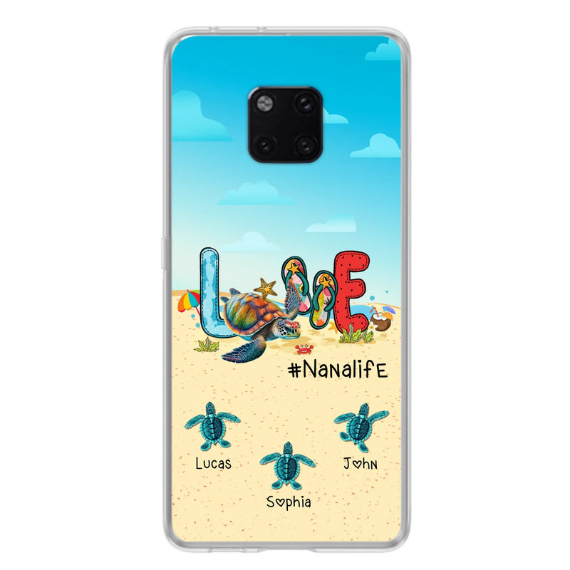 Personalized Grandma Phone Case - Gift Idea For Grandma/Mom - Up to 9 Kids - Case For Xiaomi/ Oppo/ Huawei - Nanalife