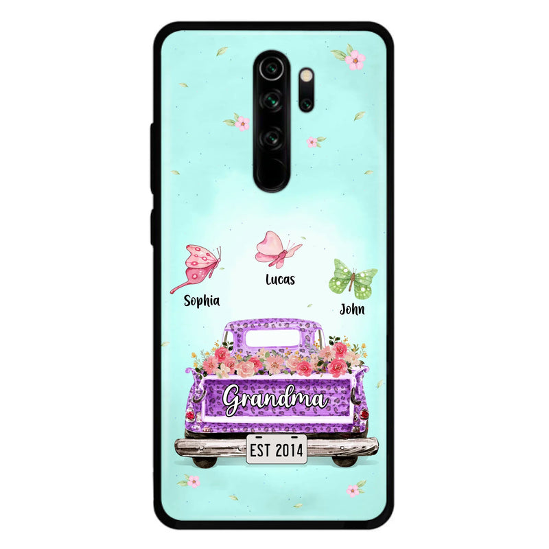 Personalized Grandma Phone Case - Gift Idea For Grandma/Mom - Up to 12 Kids - Case For Xiaomi/ Oppo/ Huawei
