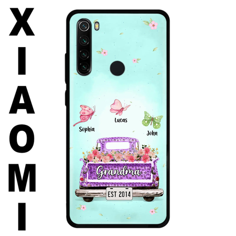 Personalized Grandma Phone Case - Gift Idea For Grandma/Mom - Up to 12 Kids - Case For Xiaomi/ Oppo/ Huawei