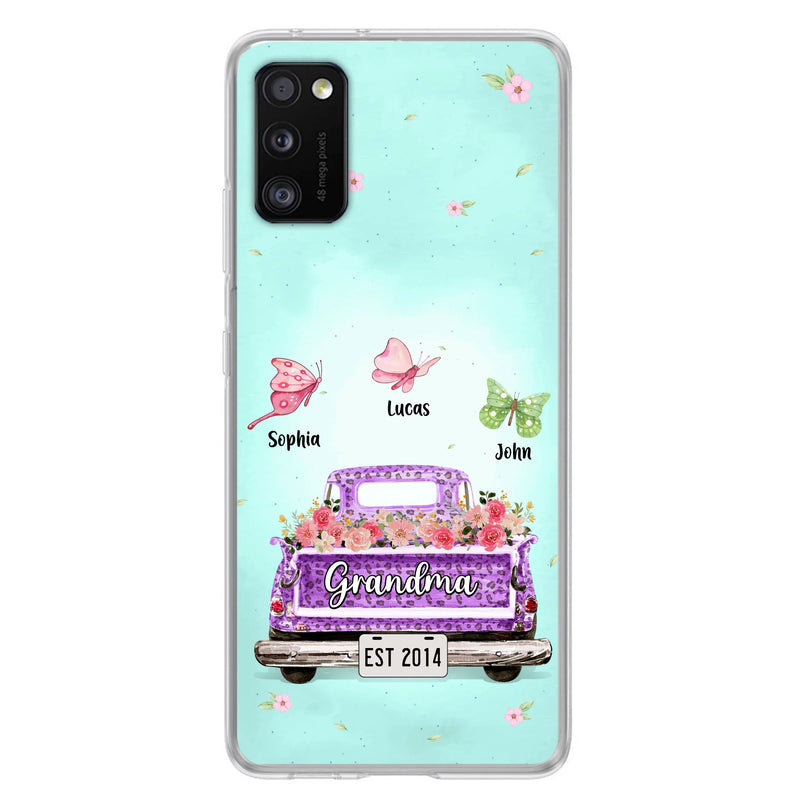 Custom Personalized Grandma Phone Case - Gift Idea For Grandma/ Mom - Case For iPhone/ Samsung