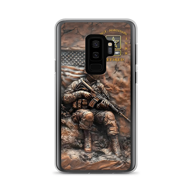 Personalized Veteran Phone Case - Retired Gift Idea For Veteran - Case For iPhone/Samsung