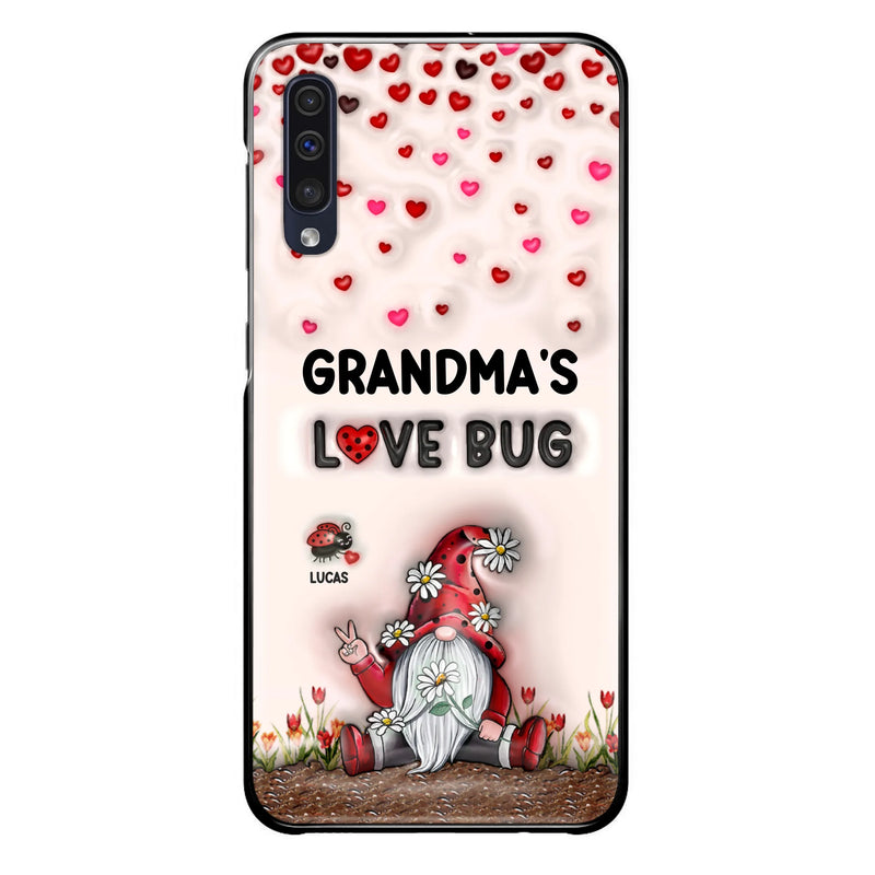 Personalized Grandma's Love Bugs Phone Case - Up to 12 Kids - Mother's Day Gift Idea for Grandma/Mom - Case for iPhone/Samsung