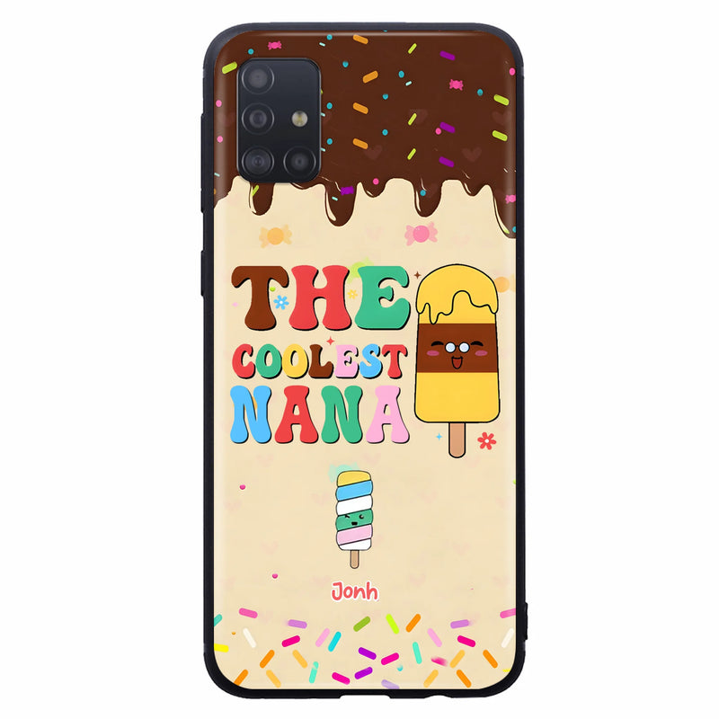 Personalized The Coolest Nana Phone Case - Up to 10 Kids - Mother's Day Gift Idea for Grandma/ Mom - Case for iPhone/ Samsung
