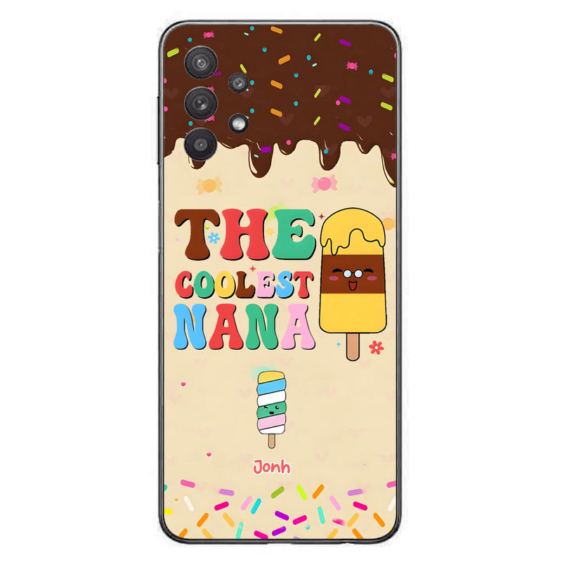 Personalized The Coolest Nana Phone Case - Up to 10 Kids - Mother's Day Gift Idea for Grandma/ Mom - Case for iPhone/ Samsung
