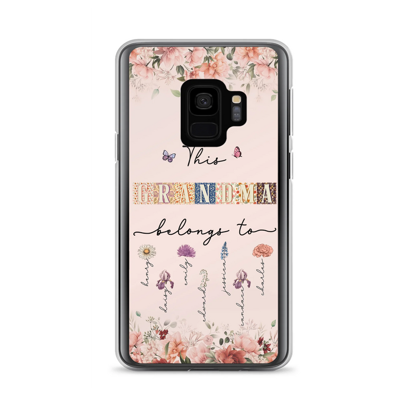 Personalized Grandma/Mom Phone Case - Up to 7 Kids - Mother's Day Gift Idea for Grandma/Mom - Case for iPhone/Samsung