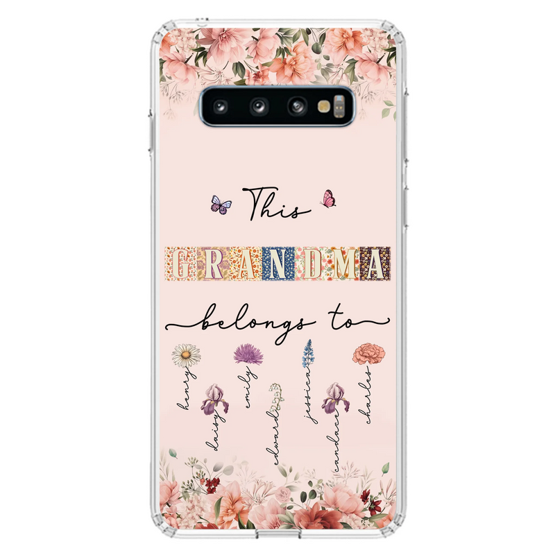 Personalized Grandma/Mom Phone Case - Up to 7 Kids - Mother's Day Gift Idea for Grandma/Mom - Case for iPhone/Samsung