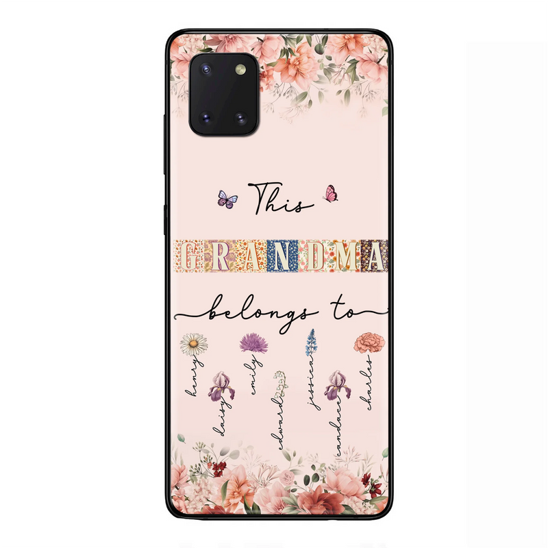 Personalized Grandma/Mom Phone Case - Up to 7 Kids - Mother's Day Gift Idea for Grandma/Mom - Case for iPhone/Samsung