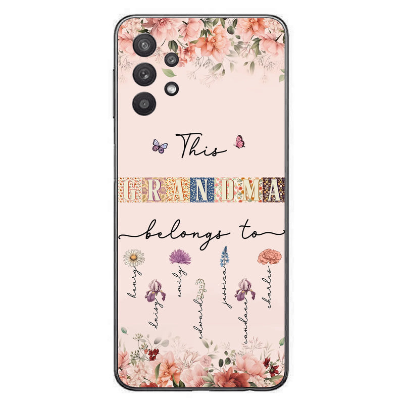 Personalized Grandma/Mom Phone Case - Up to 7 Kids - Mother's Day Gift Idea for Grandma/Mom - Case for iPhone/Samsung