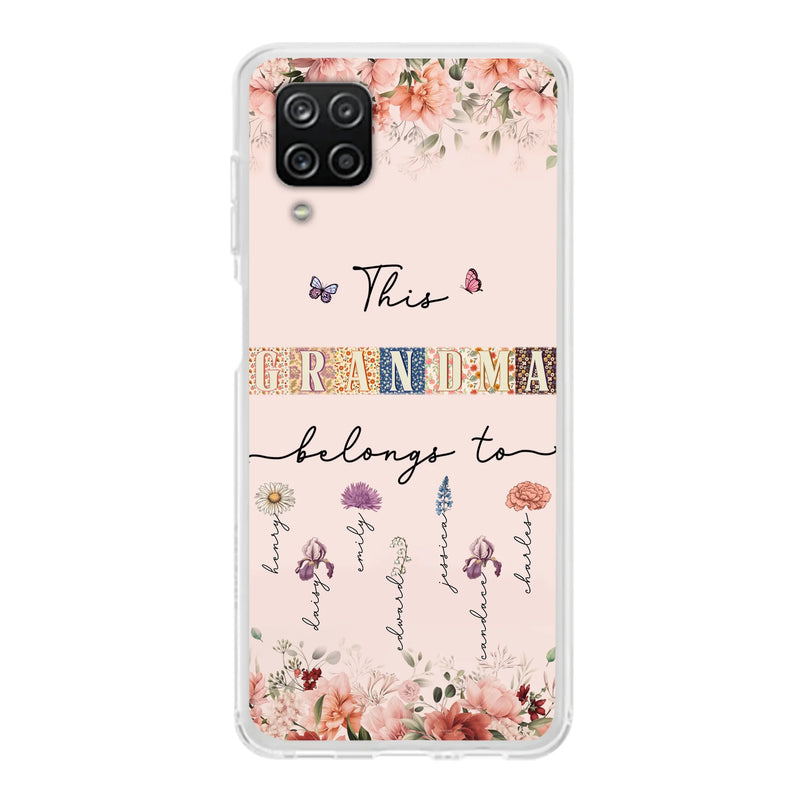 Personalized Grandma/Mom Phone Case - Up to 7 Kids - Mother's Day Gift Idea for Grandma/Mom - Case for iPhone/Samsung