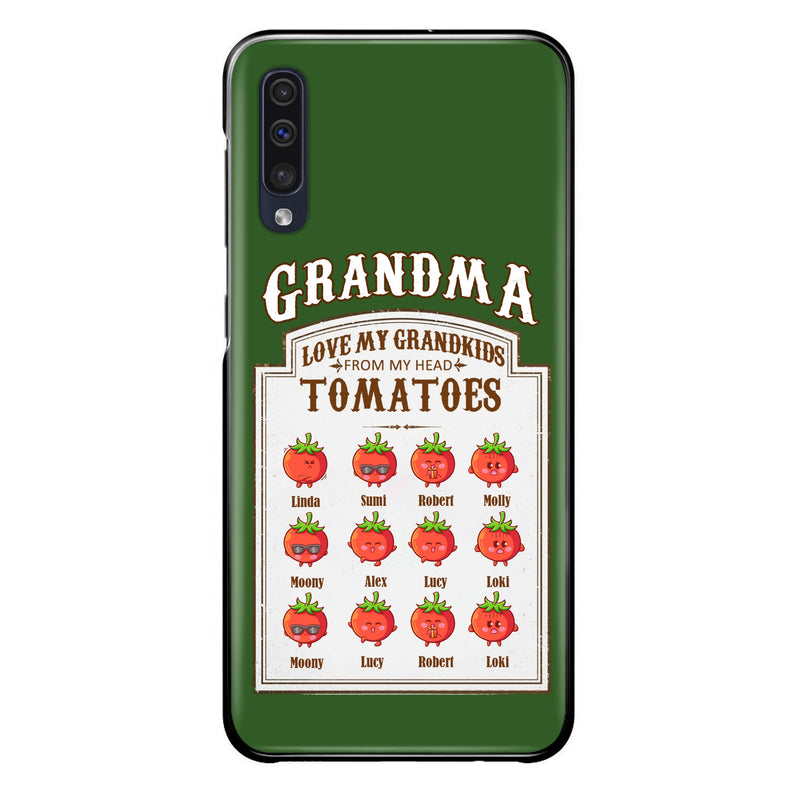 Personalized Grandma Tomatoes Phone Case - Gift Idea For Mother's Day/Grandma - Up to 12 Tomatoes - Case For iPhone/Samsung