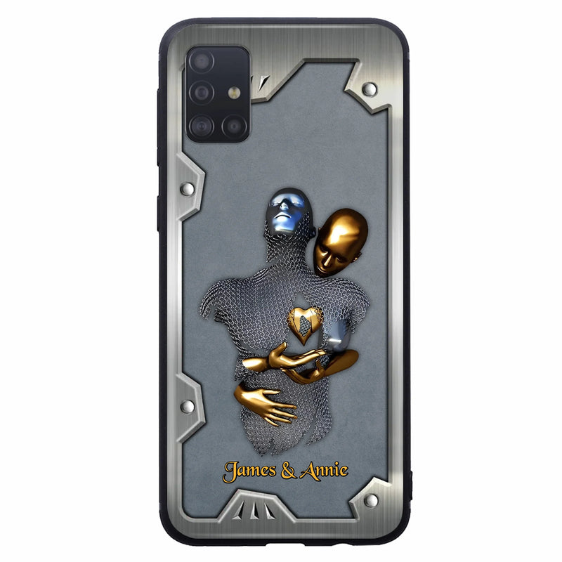 Custom Personalized Couple Phone Case - Gift Idea For Couple/ Valentines Day - Case For iPhone/ Samsung