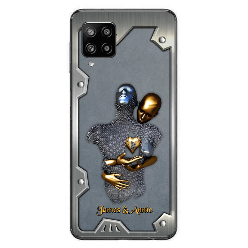 Custom Personalized Couple Phone Case - Gift Idea For Couple/ Valentines Day - Case For iPhone/ Samsung