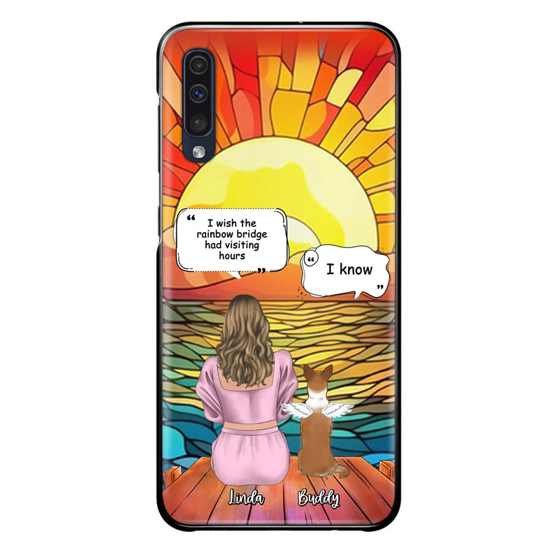 Personalized Memorial Dog Phone Case - Up to 4 Dogs - Memorial Gift Idea For Dog Owners - Case for iPhone/Samsung
