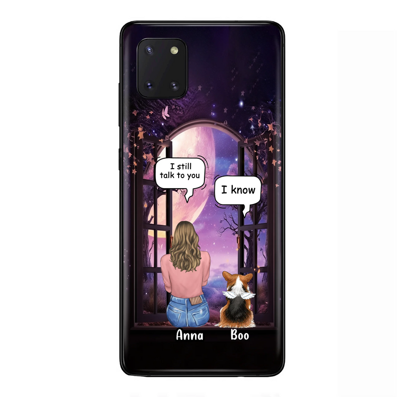 Personalized Memorial Pet Phone Case - Up to 4 Dogs/Cats/Rabbits - Memorial Gift Idea for Dog/Cat/Rabbit Owners - Case For iPhone/Samsung