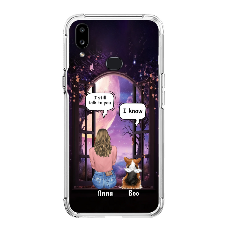 Personalized Memorial Pet Phone Case - Up to 4 Dogs/Cats/Rabbits - Memorial Gift Idea for Dog/Cat/Rabbit Owners - Case For iPhone/Samsung