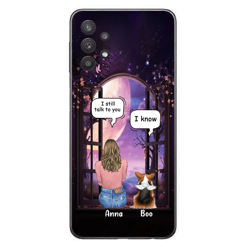 Personalized Memorial Pet Phone Case - Up to 4 Dogs/Cats/Rabbits - Memorial Gift Idea for Dog/Cat/Rabbit Owners - Case For iPhone/Samsung