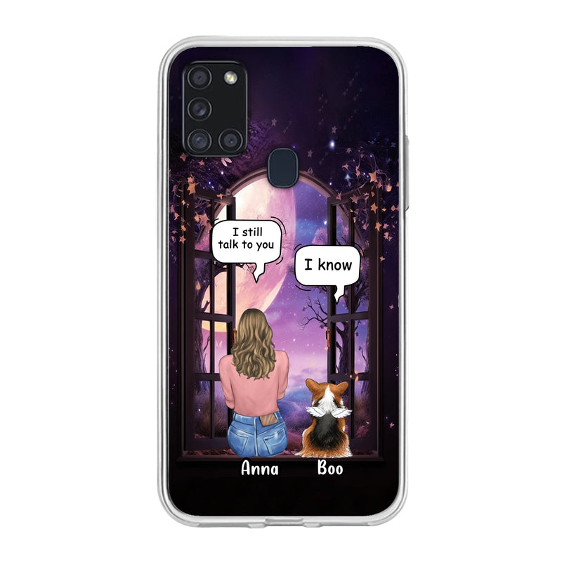 Personalized Memorial Pet Phone Case - Up to 4 Dogs/Cats/Rabbits - Memorial Gift Idea for Dog/Cat/Rabbit Owners - Case For iPhone/Samsung