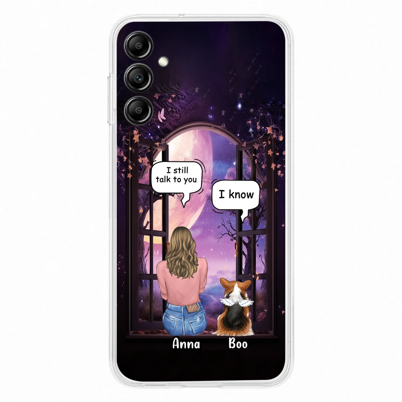 Personalized Memorial Pet Phone Case - Up to 4 Dogs/Cats/Rabbits - Memorial Gift Idea for Dog/Cat/Rabbit Owners - Case For iPhone/Samsung