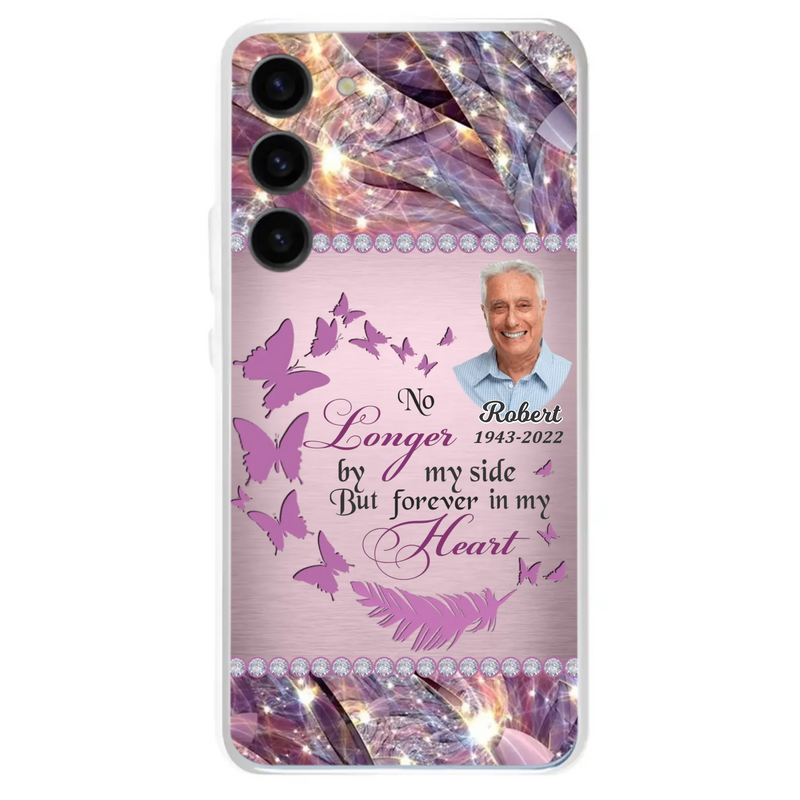Custom Personalized Memorial Photo iPhone/ Samsung Phone Case - Memorial Gift Idea - No Longer By My Side But Forever In My Heart