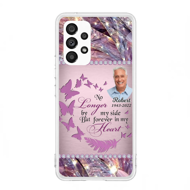 Custom Personalized Memorial Photo iPhone/ Samsung Phone Case - Memorial Gift Idea - No Longer By My Side But Forever In My Heart