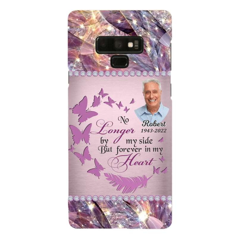 Custom Personalized Memorial Photo iPhone/ Samsung Phone Case - Memorial Gift Idea - No Longer By My Side But Forever In My Heart