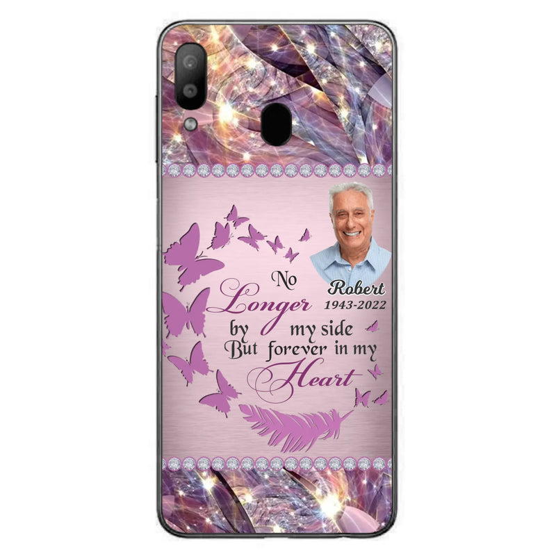 Custom Personalized Memorial Photo iPhone/ Samsung Phone Case - Memorial Gift Idea - No Longer By My Side But Forever In My Heart
