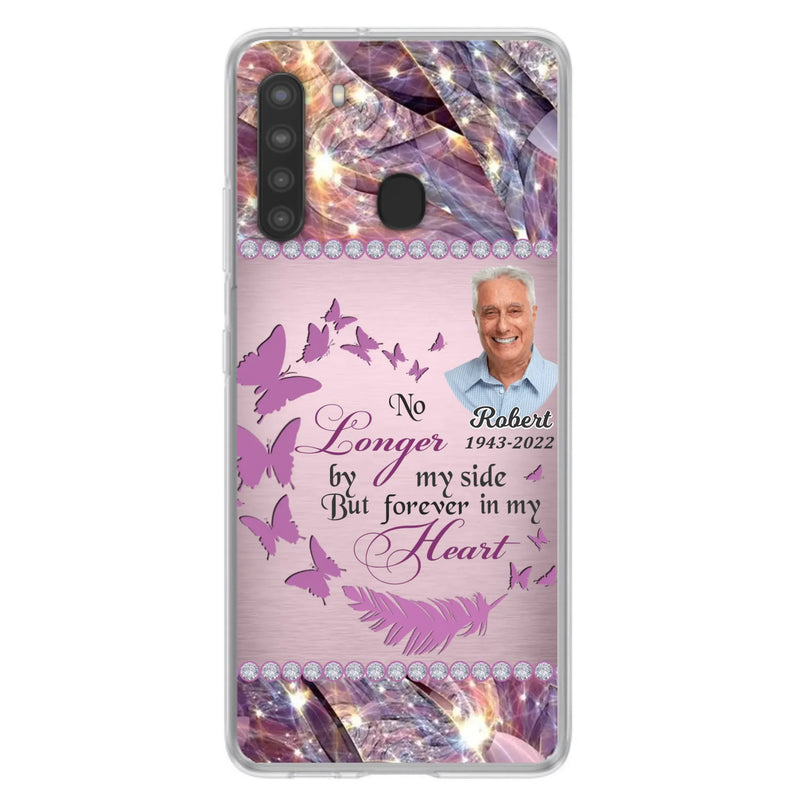 Custom Personalized Memorial Photo iPhone/ Samsung Phone Case - Memorial Gift Idea - No Longer By My Side But Forever In My Heart