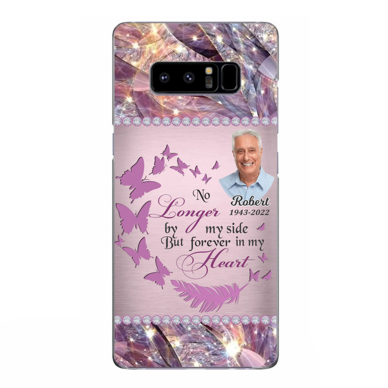 Custom Personalized Memorial Photo iPhone/ Samsung Phone Case - Memorial Gift Idea - No Longer By My Side But Forever In My Heart