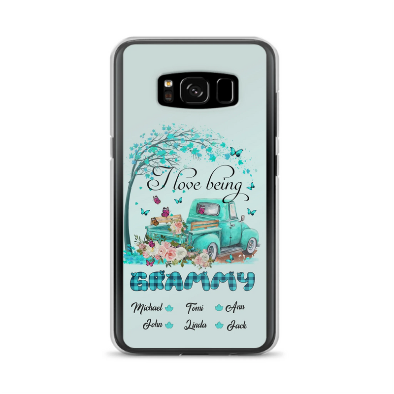 Custom Personalized Phone Case - I Love Being Grandma - R5OIKQ