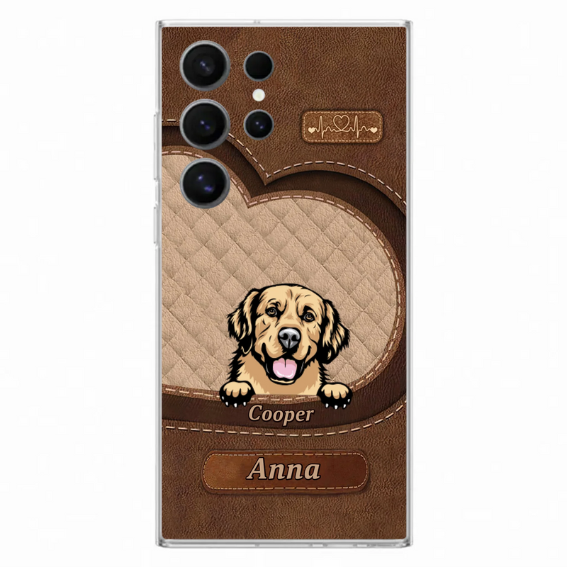 Custom Personalized Dog Phone Case - Gift Idea For Dog Lovers - Case For iPhone And Samsung
